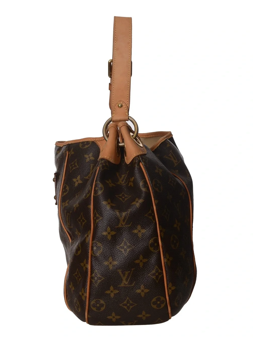♥️Louis Vuitton Galliera MM Monogram Canvas Shoulder Bag in Brown and Tan♥️